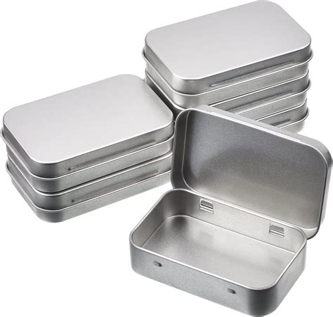 metal boxes amazon|metal storage container with lid.